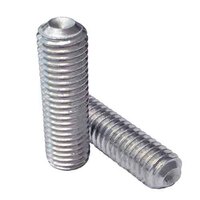 SSS010112S #10-24 x 1-1/2" Socket Set Screw, Cup Point, Coarse, 18-8 Stainless